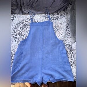 Linen Overalls - L